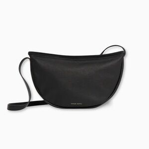 MANSUR GAVRIEL Black Moon Calfskin Leather Sling Crossbody Bag